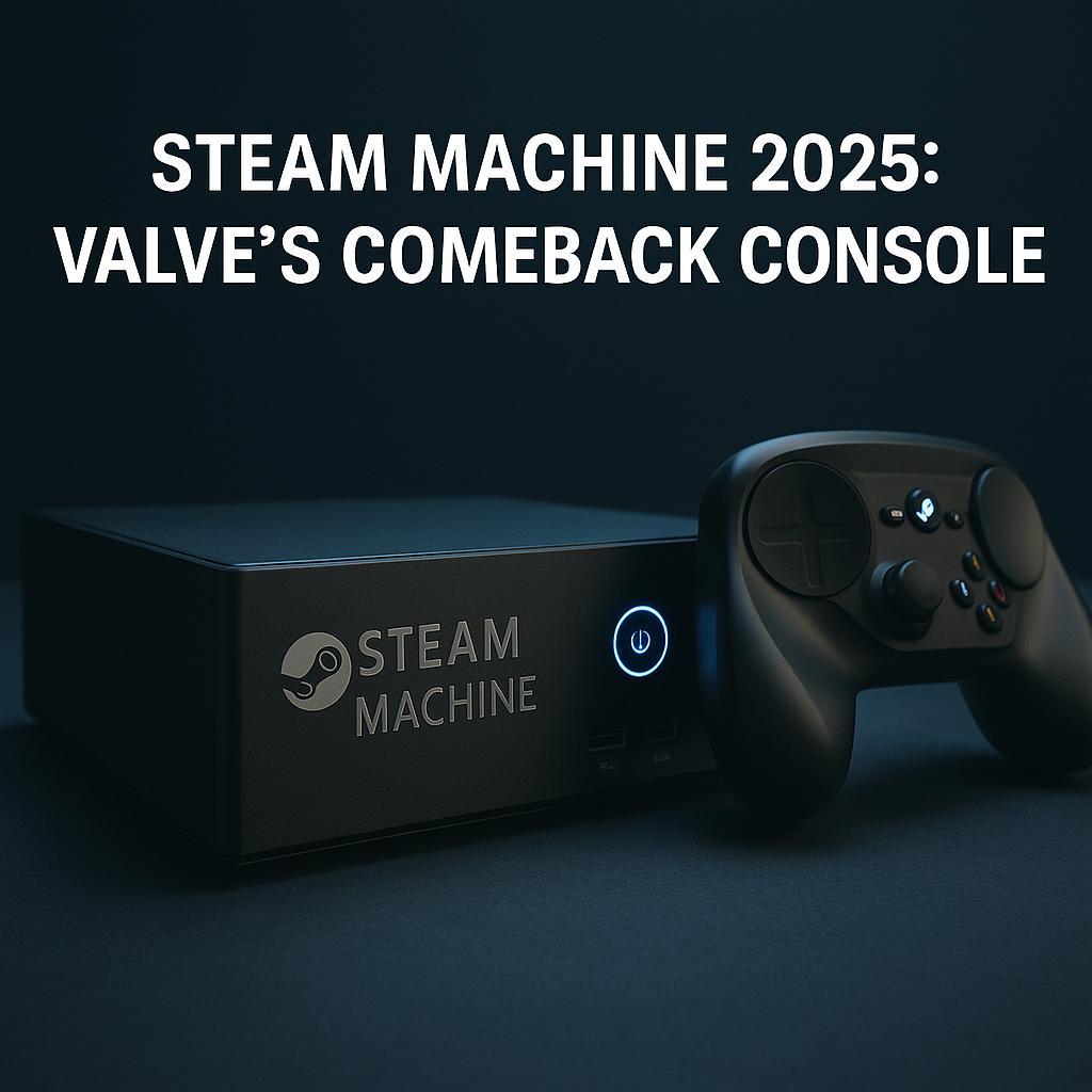 Valve’s Steam Machine Returns: The PC-Console Hybrid Making a Comeback in 2025