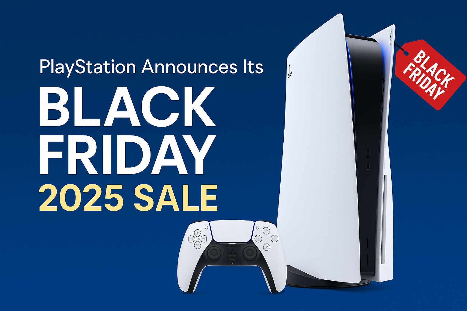 PlayStation Confirms Black Friday 2025 Sale with Major PS5 and Accessory Discounts